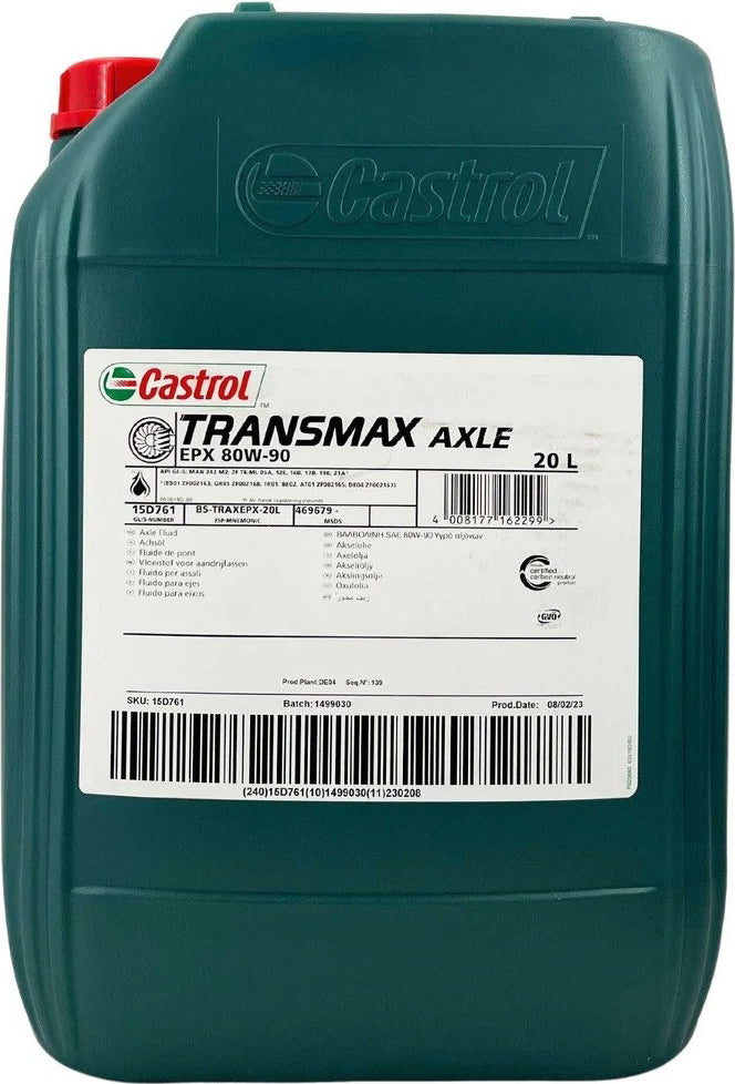 CASTROL TRANSMAX MANUAL EP 80W-90