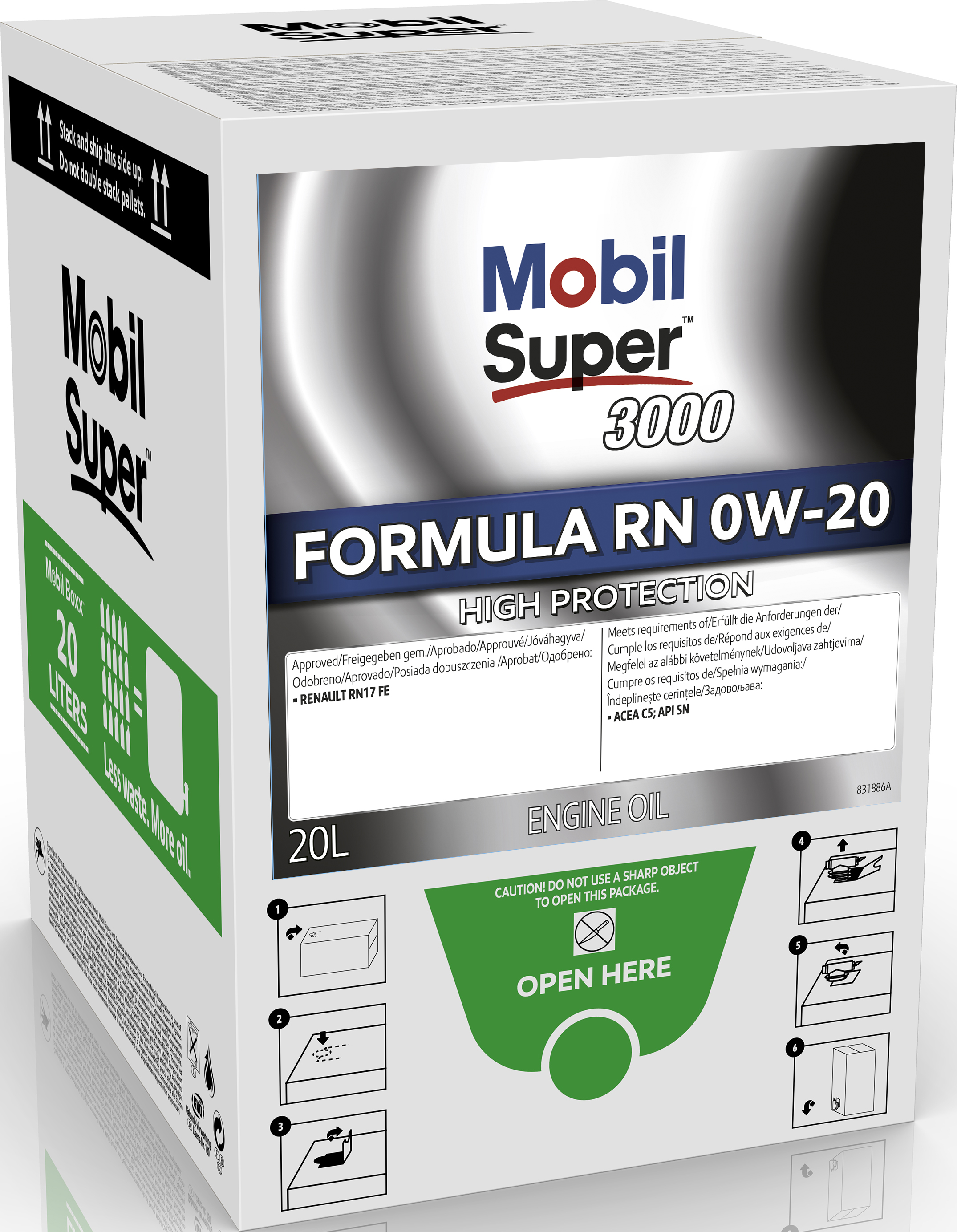 MOBIL SUPER 3000 FORMULA RN 0W-20