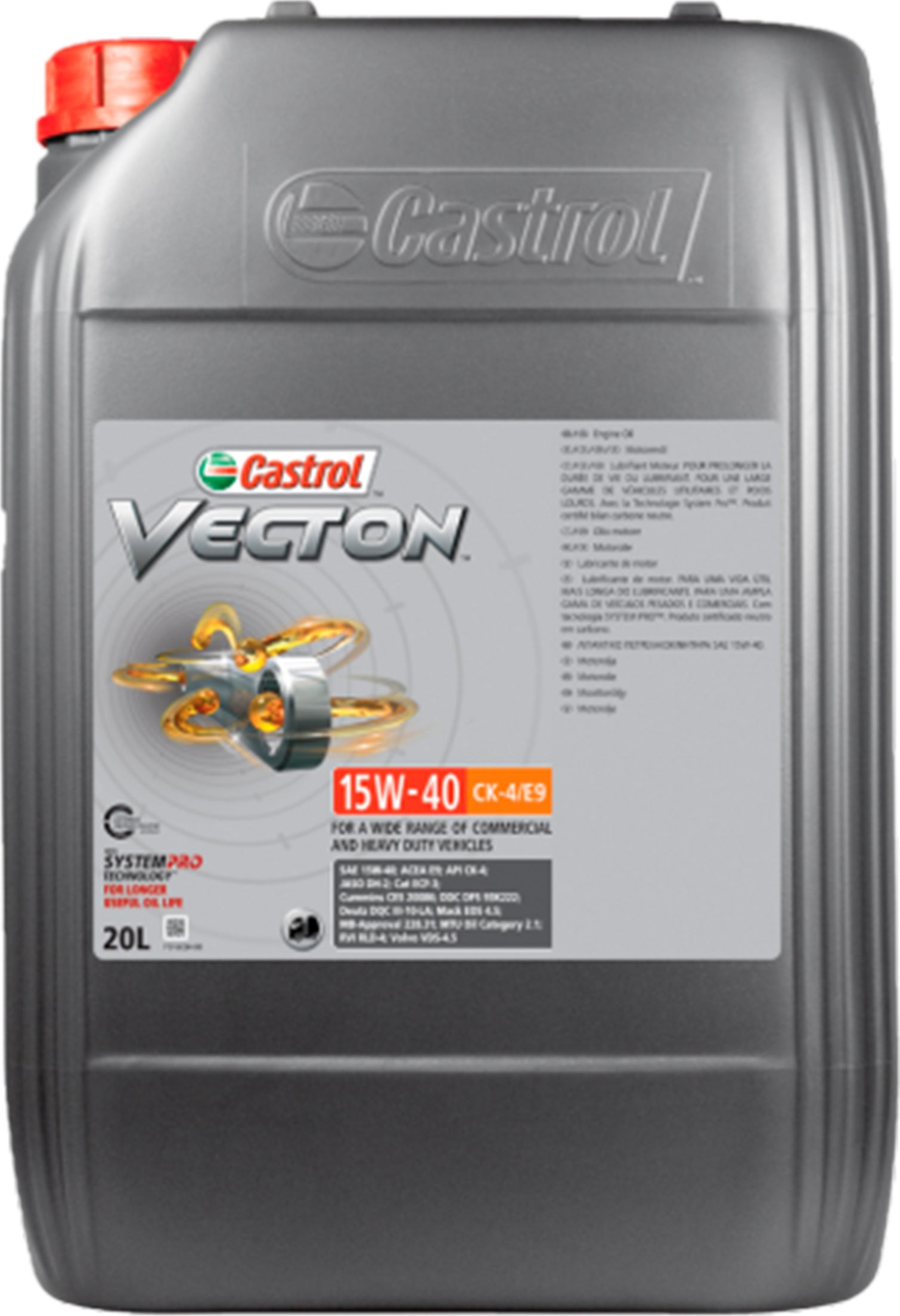 CASTROL VECTON 15W-40 CK-4/E9