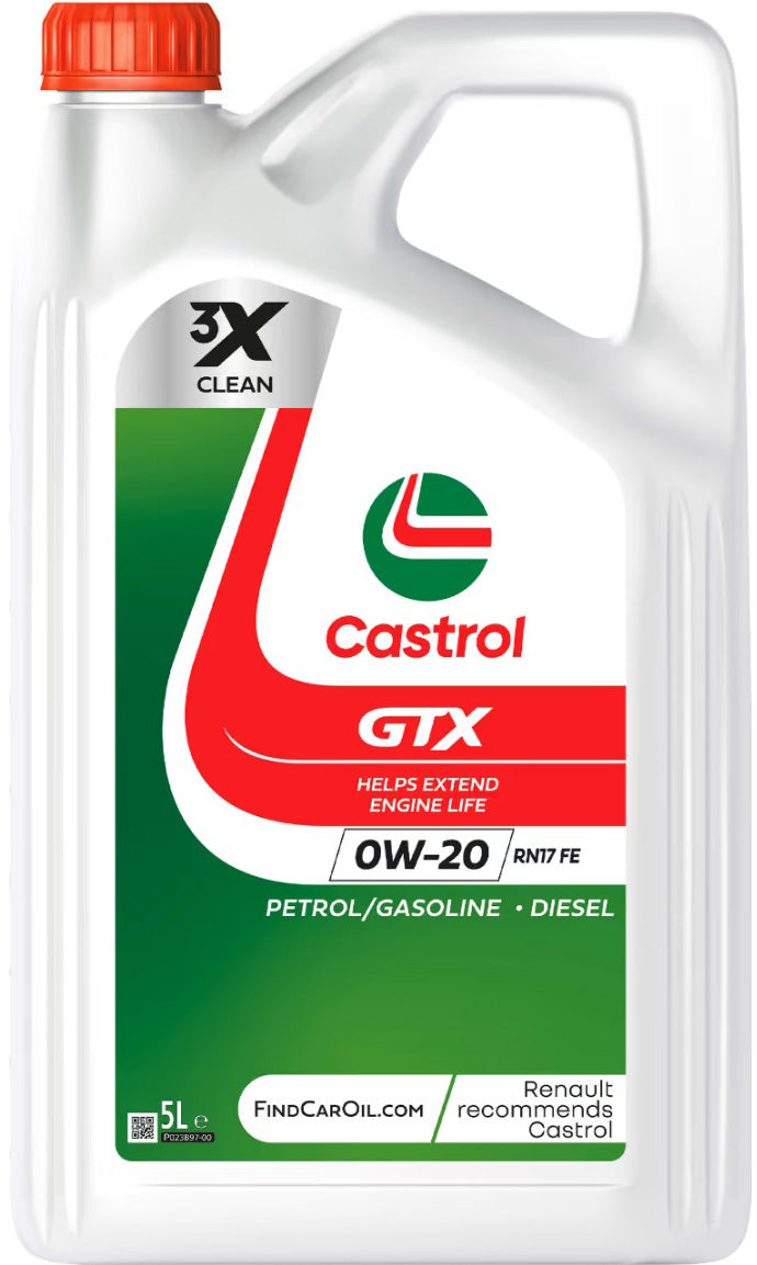 CASTROL GTX 0W-20 RN17 FE
