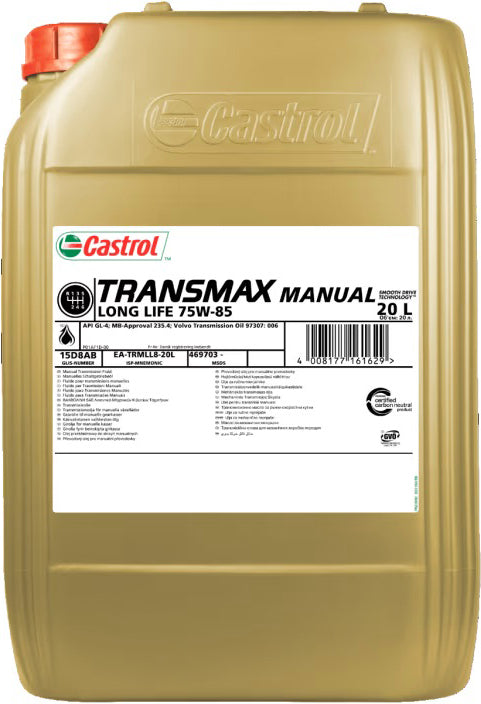 CASTROL TRANSMAX MANUAL LL 75W-85