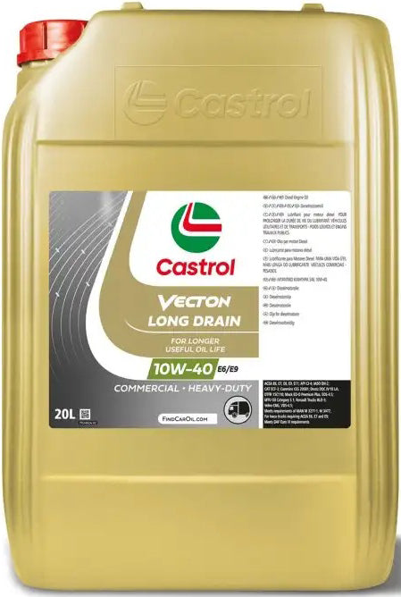 CASTROL VECTON LONG DRAIN 10W-40 E6/E9
