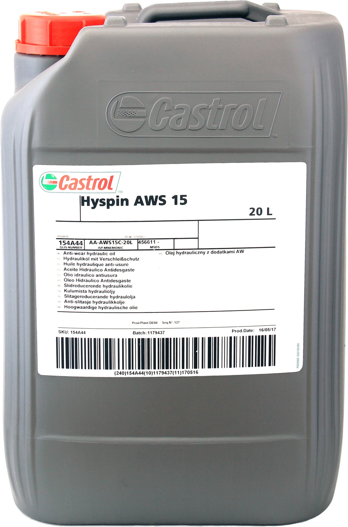 CASTROL HYSPIN AWS