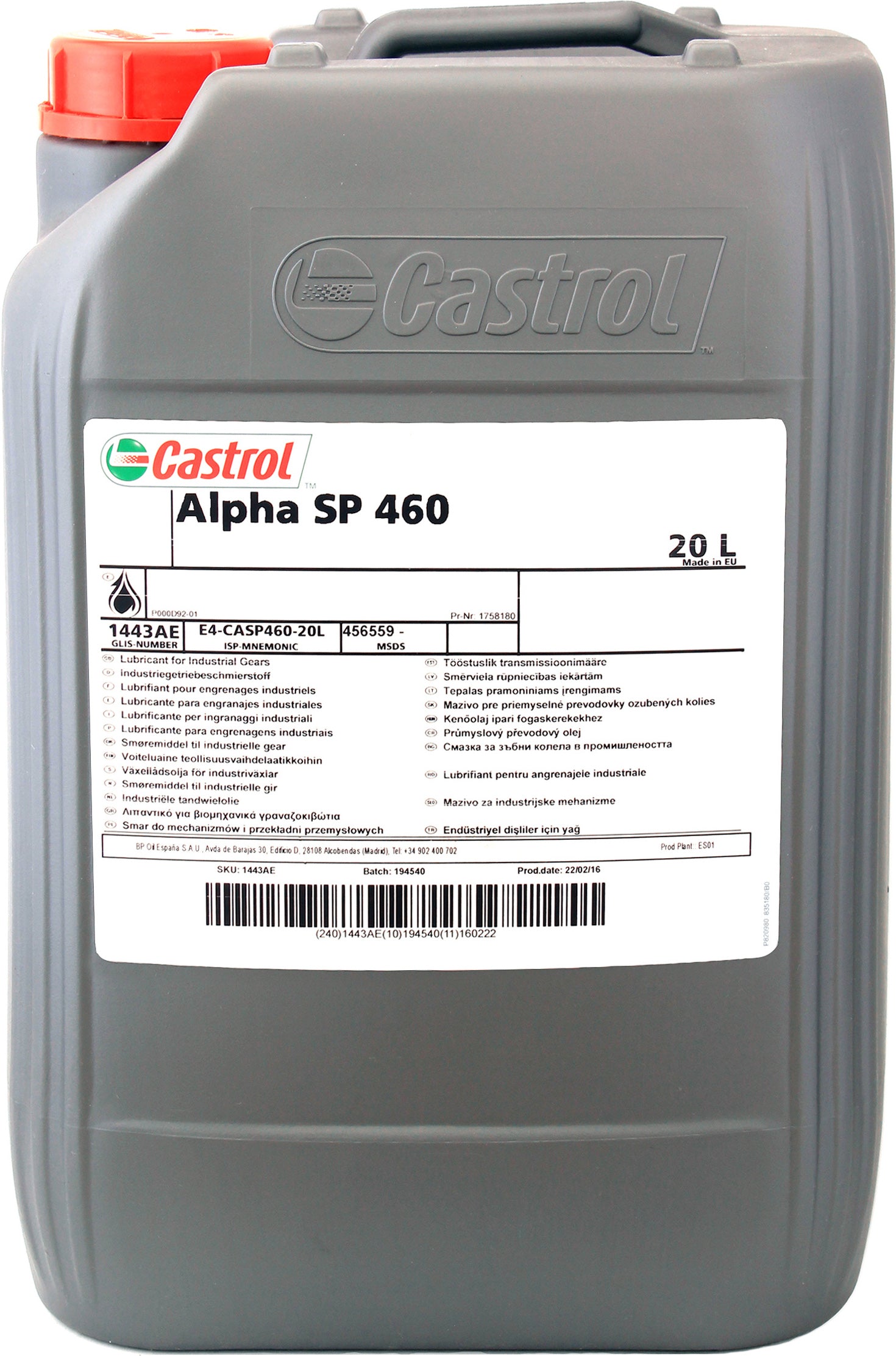 CASTROL ALPHA SP 460