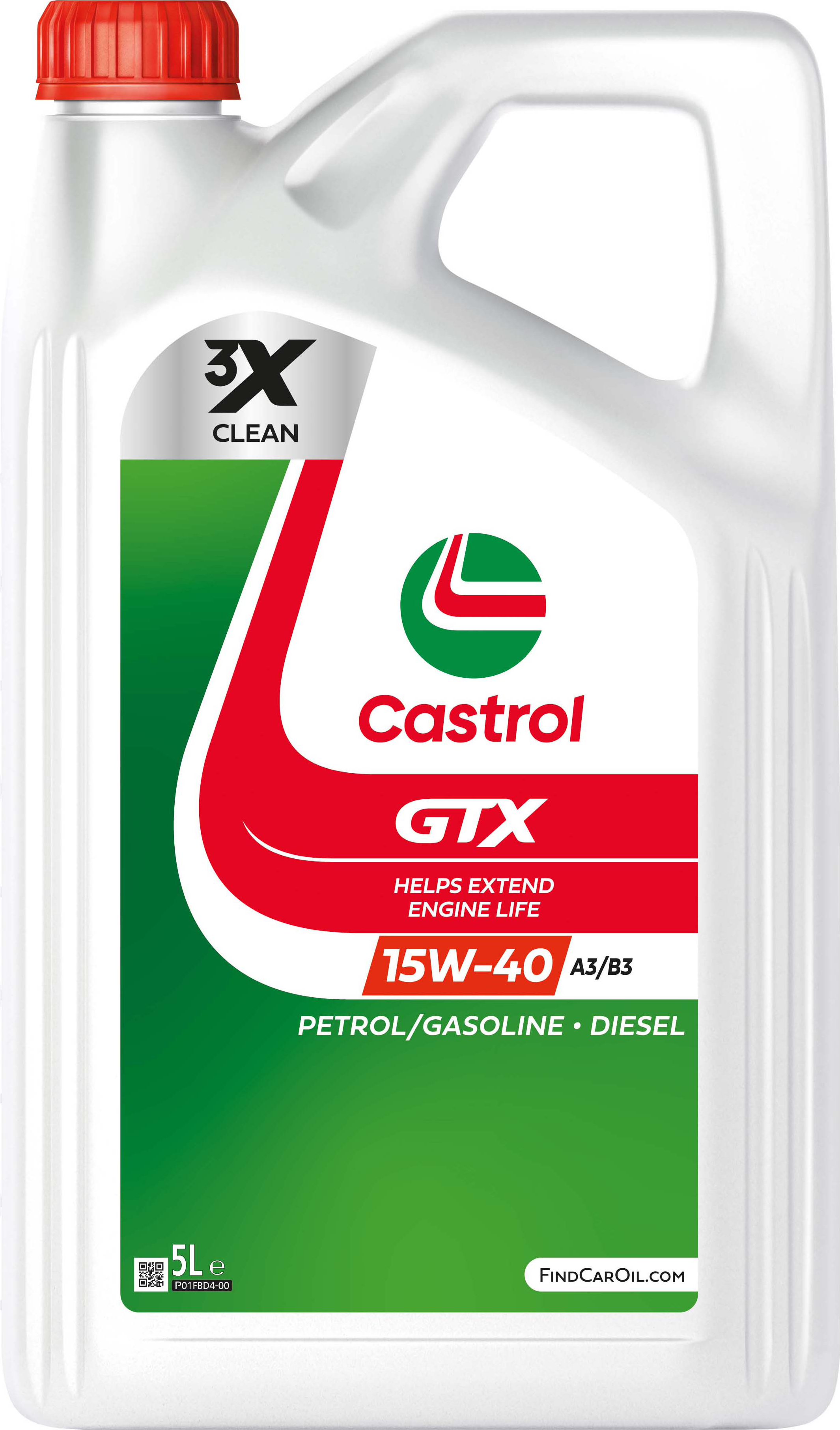 CASTROL GTX 15W-40 A3/B3