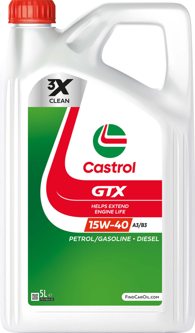 CASTROL GTX 15W-40 A3/B3