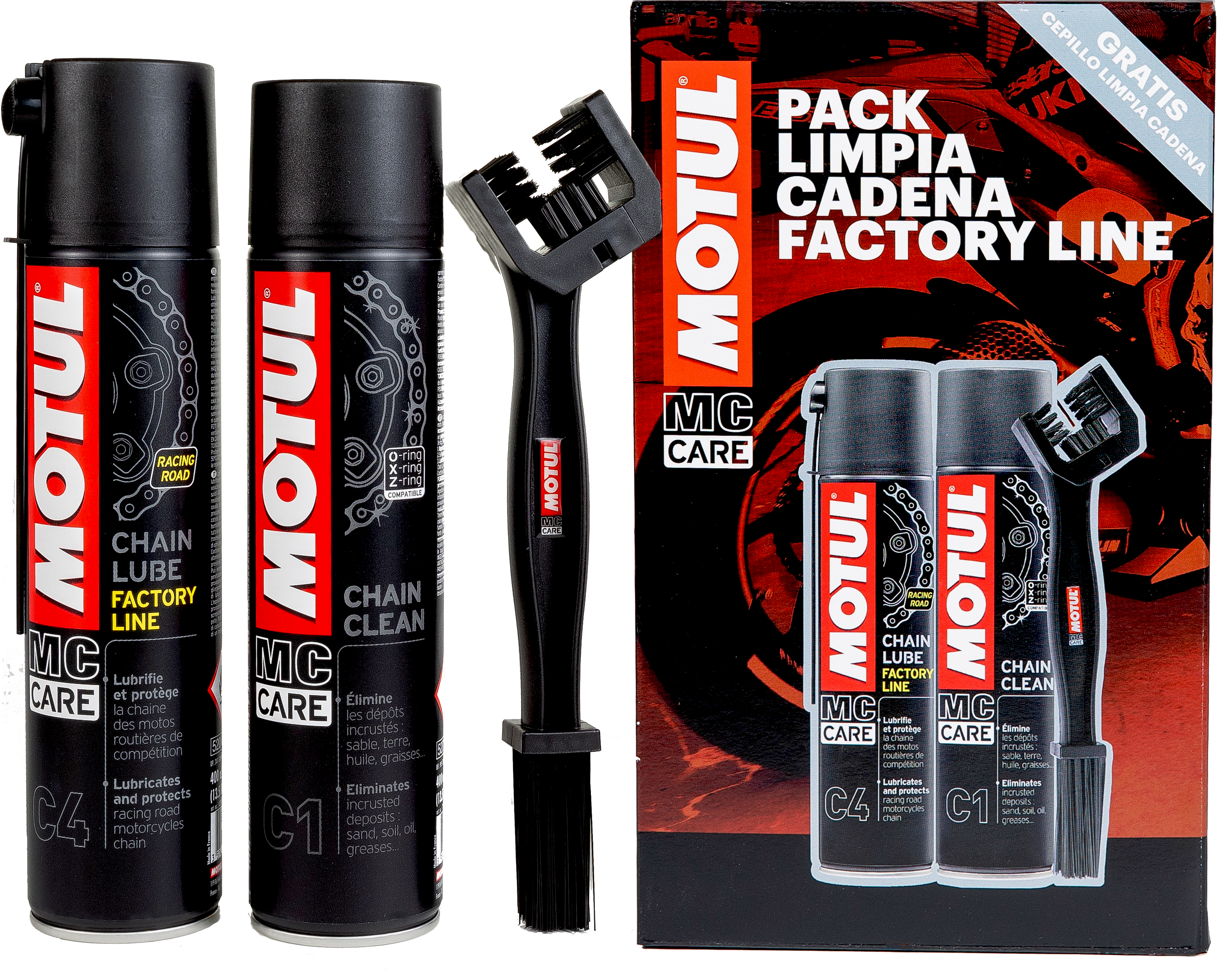 MOTUL PACK CADENAS FACTORY LINE (C1+C4)