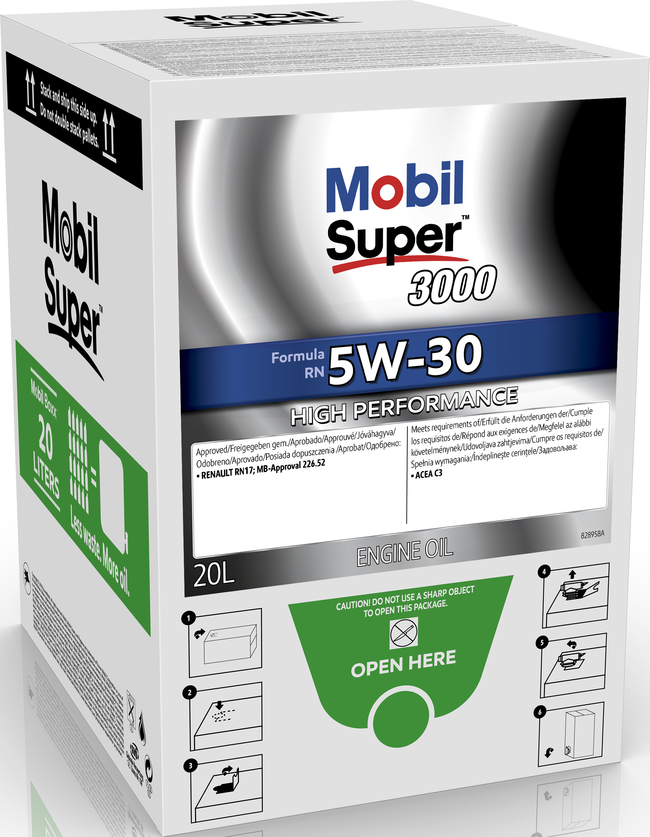 MOBIL SUPER 3000 FORMULA RN 5W-30