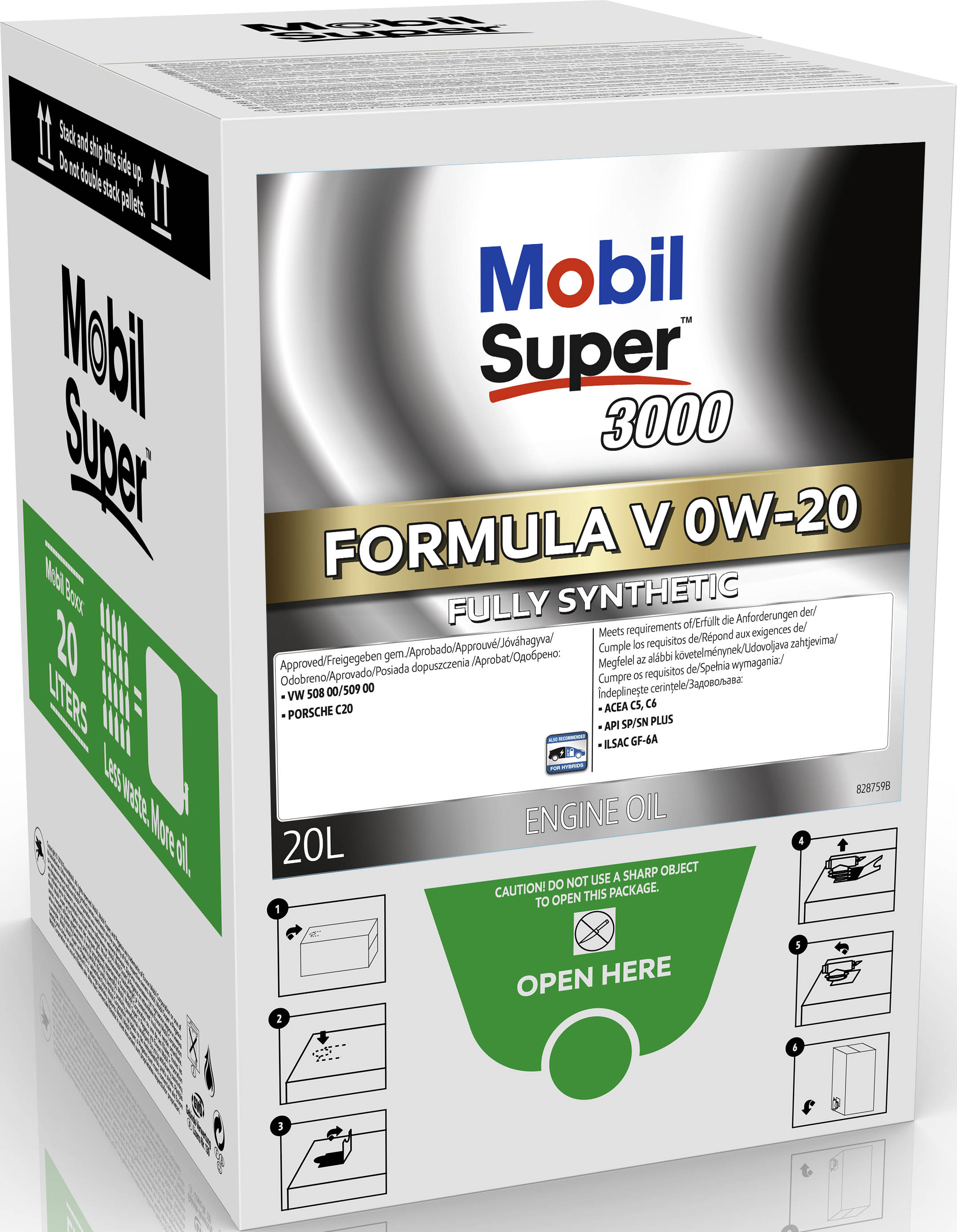 MOBIL SUPER 3000 Formula V 0W-20