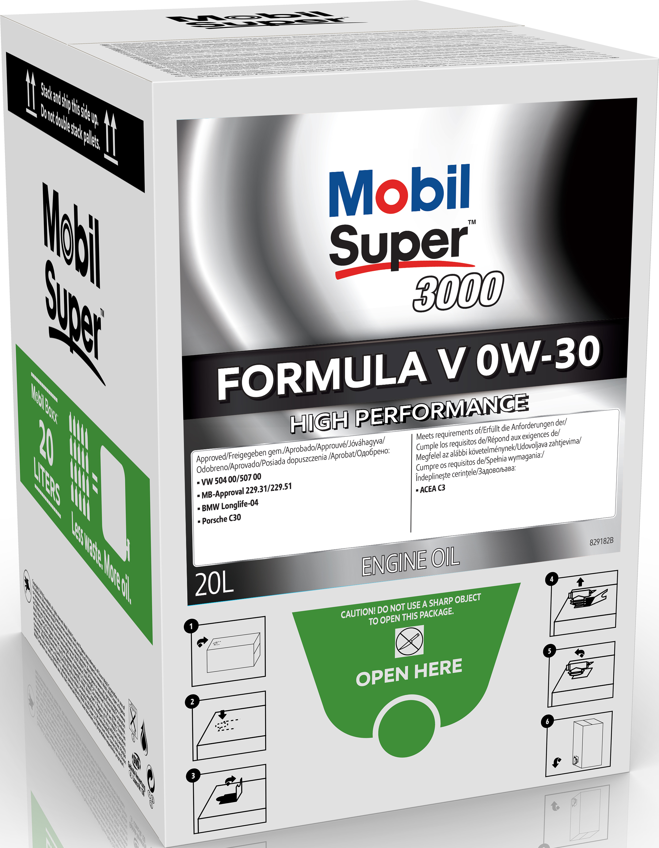 MOBIL SUPER 3000 Formula V 0W-30
