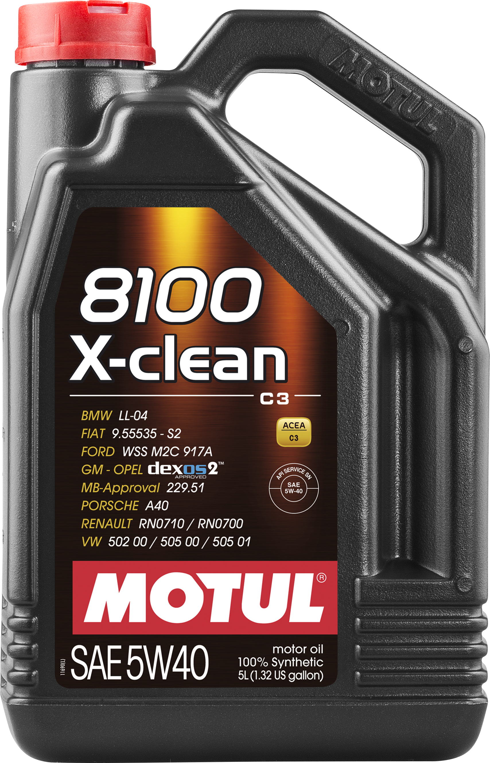 MOTUL 8100 X-CLEAN 5W-40