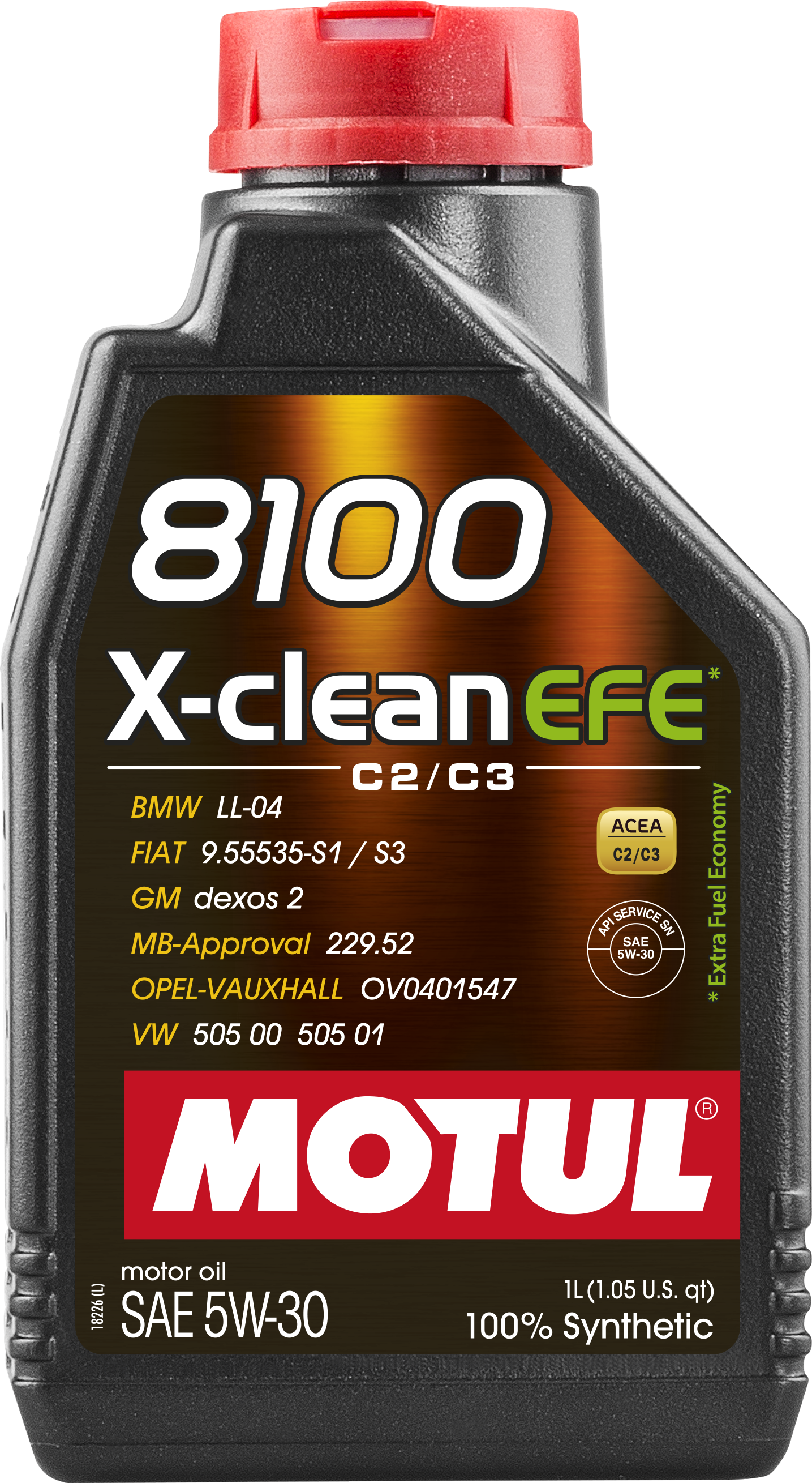 MOTUL 8100 X-CLEAN EFE 5W-30 C2/C3