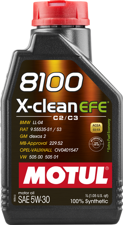 MOTUL 8100 X-CLEAN EFE 5W-30 C2/C3