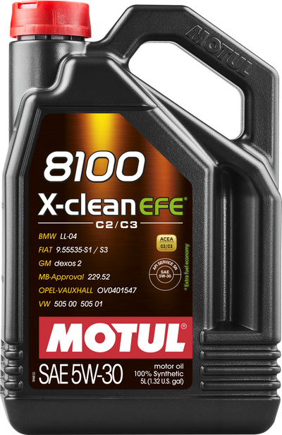 MOTUL 8100 X-CLEAN EFE 5W-30 C2/C3