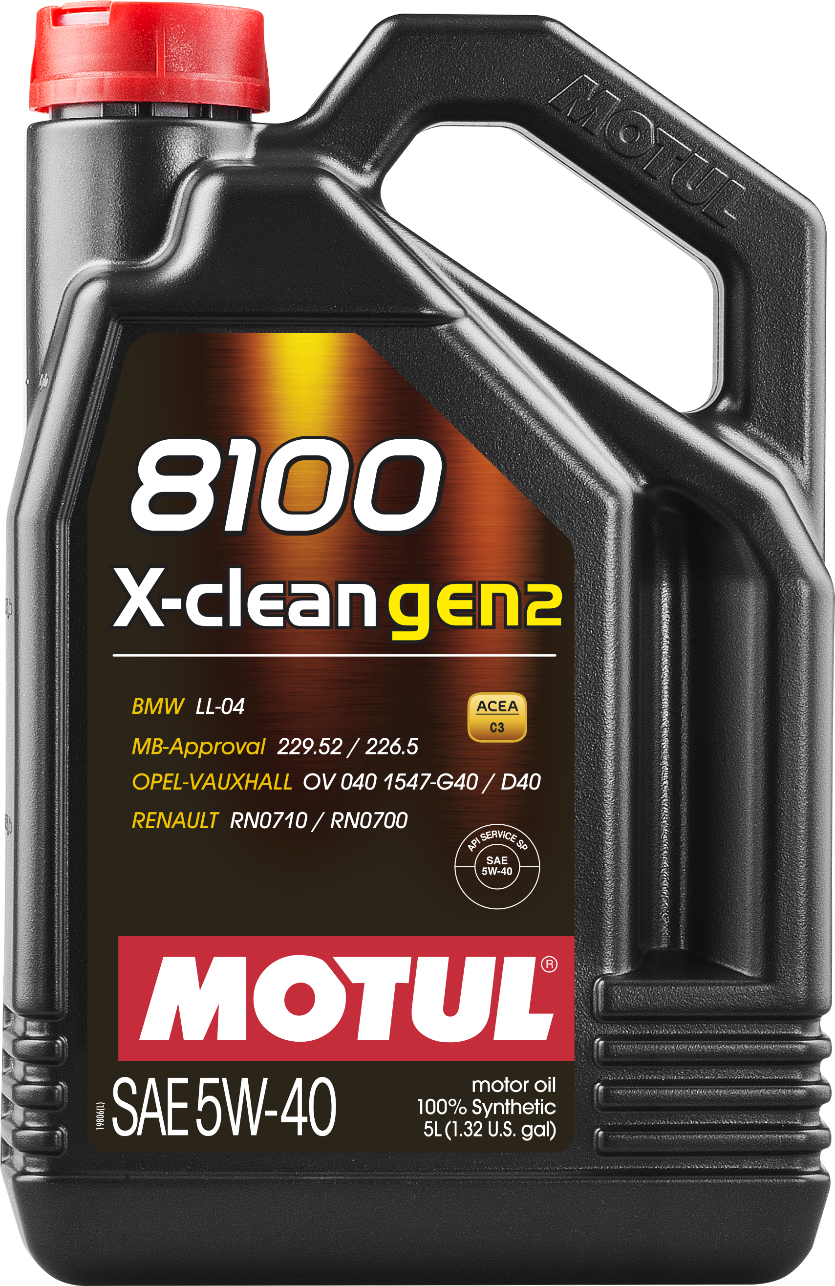 MOTUL 8100 X-CLEAN GEN2 5W-40